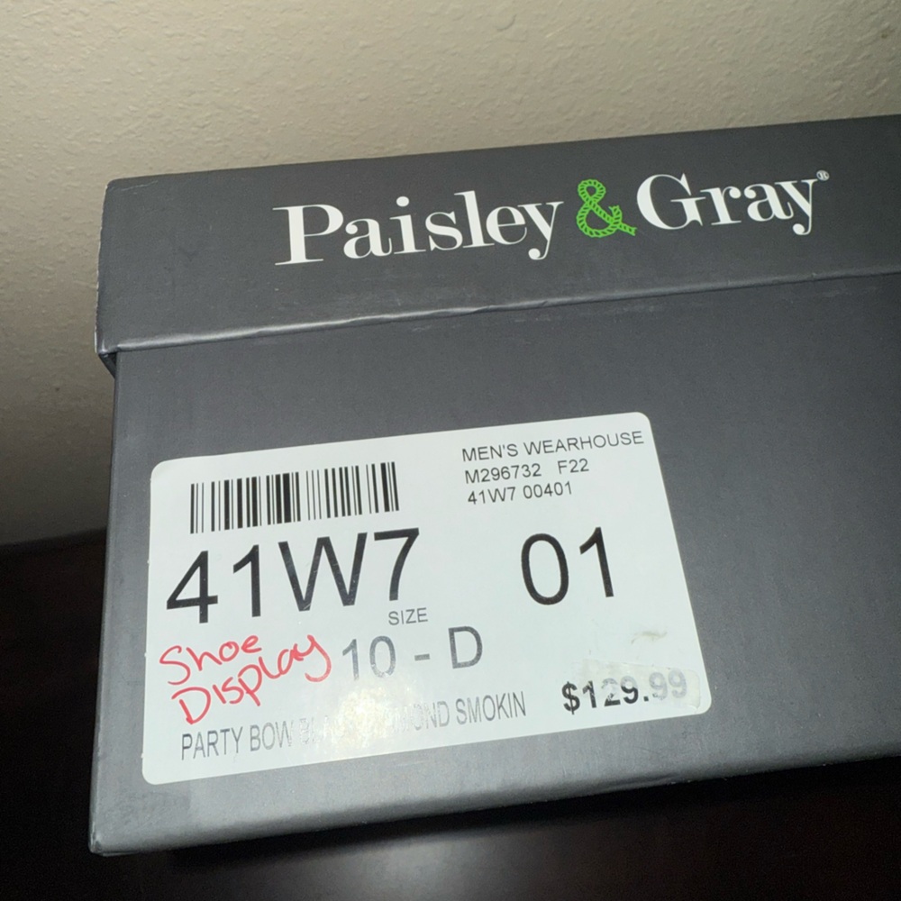 Paisley & Gray Men's Blue Loafers tux party dress shoes - Picture 6 of 6